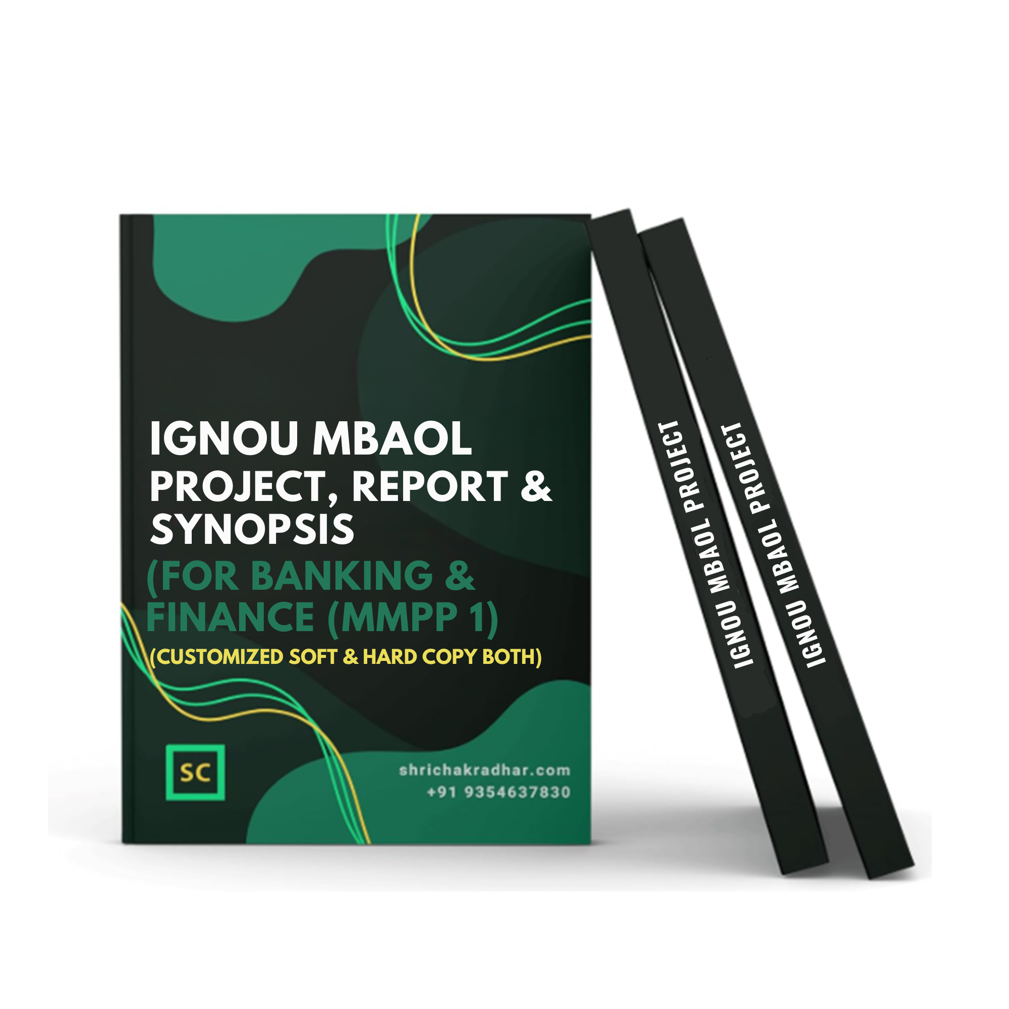 Customized IGNOU MBAOL Project Report with IGNOU MBAOL Synopsis for Banking & Finance (MMPP 1)